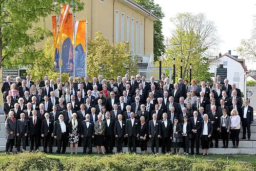 Gruppenbild Brüder der Loge Zu den Quellen